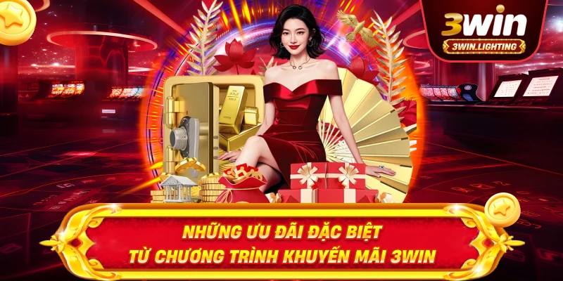 Những ưu đãi đặc biệt từ chương trình khuyến mãi 3Win